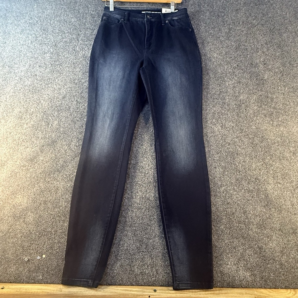 INC Denim Essex Super Skinny Jeans 8/29 High Rise Rachel Wash NWT Stretch
